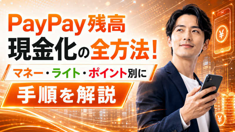 ペイペイ現金化は残高の種類で選ぶ道が変わる
